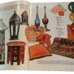 babouches homme , tapis marocain , coffre marocain