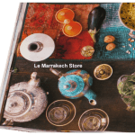 theiere marocaine , tagine metal et lance parfun
