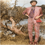 Moroccan shoulder silk bag