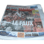 Moroccan tray, Moroccan tea glasses and Moroccan teapot in LE JOURNAL DE MONTREAL 2006