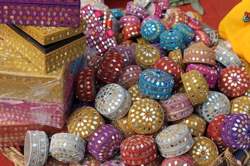 Moroccan small jewelry box