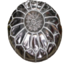 Moroccan silver pouf