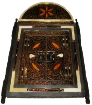 miroir marocain avec portes