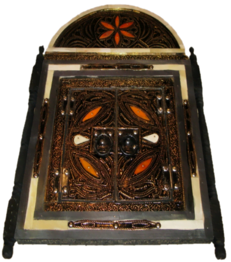 miroir marocain avec portes