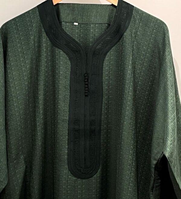 faftan for men in green color