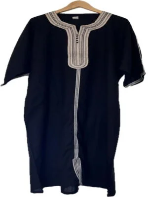 Moroccan black and gold kaftan