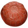 Moroccan pumpkin pouf