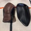 Moroccan black babouches slippers for men