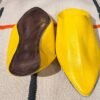 yellow men slippers