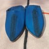 babouches marocaines turquoise leather Moroccan blue women shoes babouche slipper