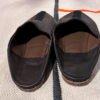 moroccan black slipper women's shoes3 babouches femme cuir noir