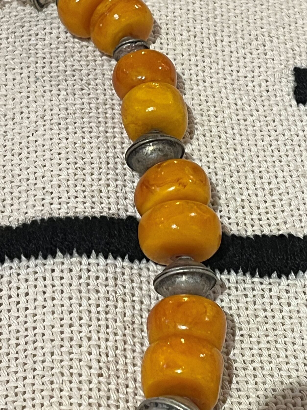 Moroccan amber necklace2 Berber amber necklace