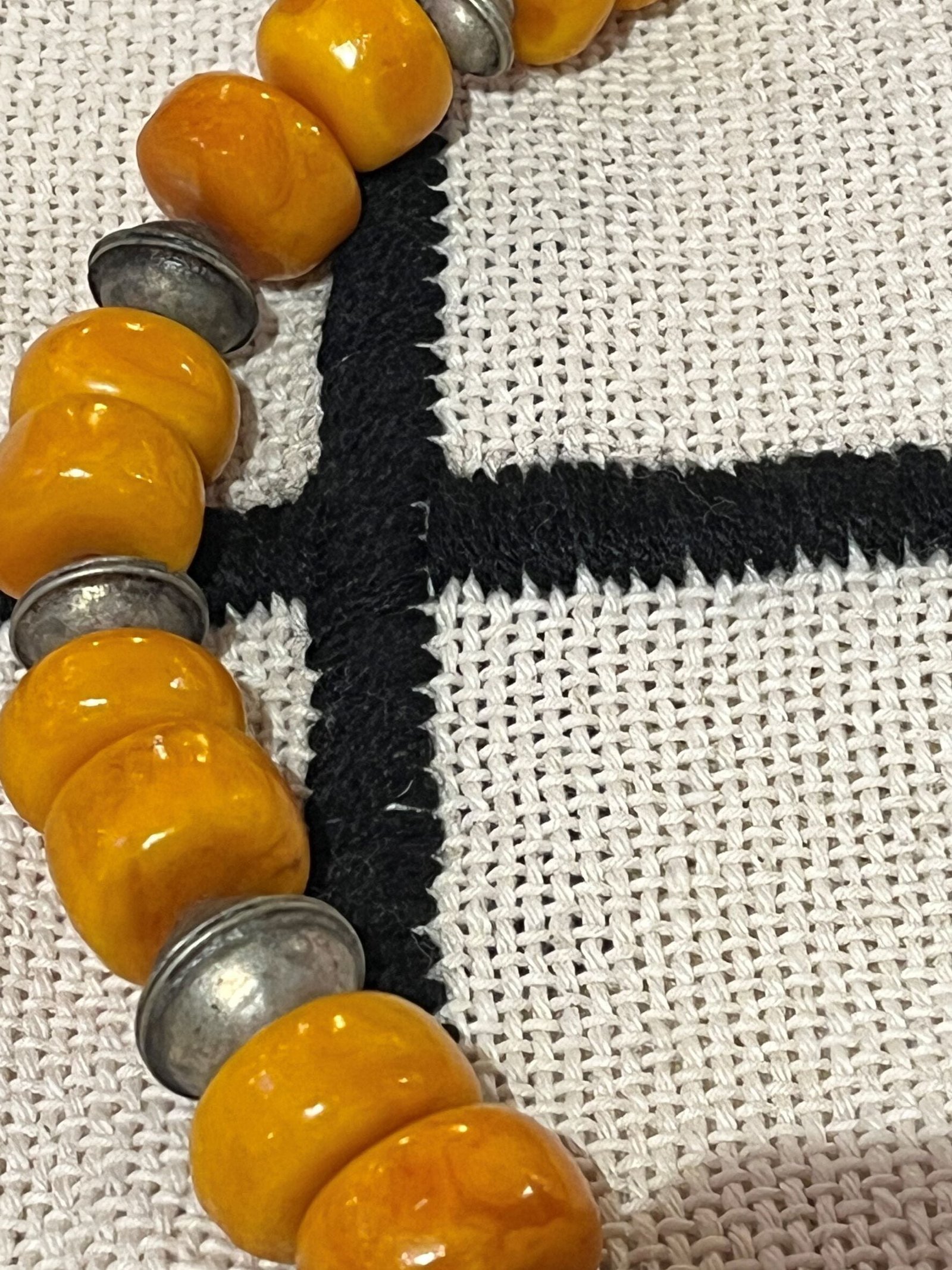 Moroccan amber necklace3 Moroccan Berber amber necklace