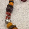 Moroccan antique amber necklace3 This Moroccan amber necklace is made of amber, coral, silver
