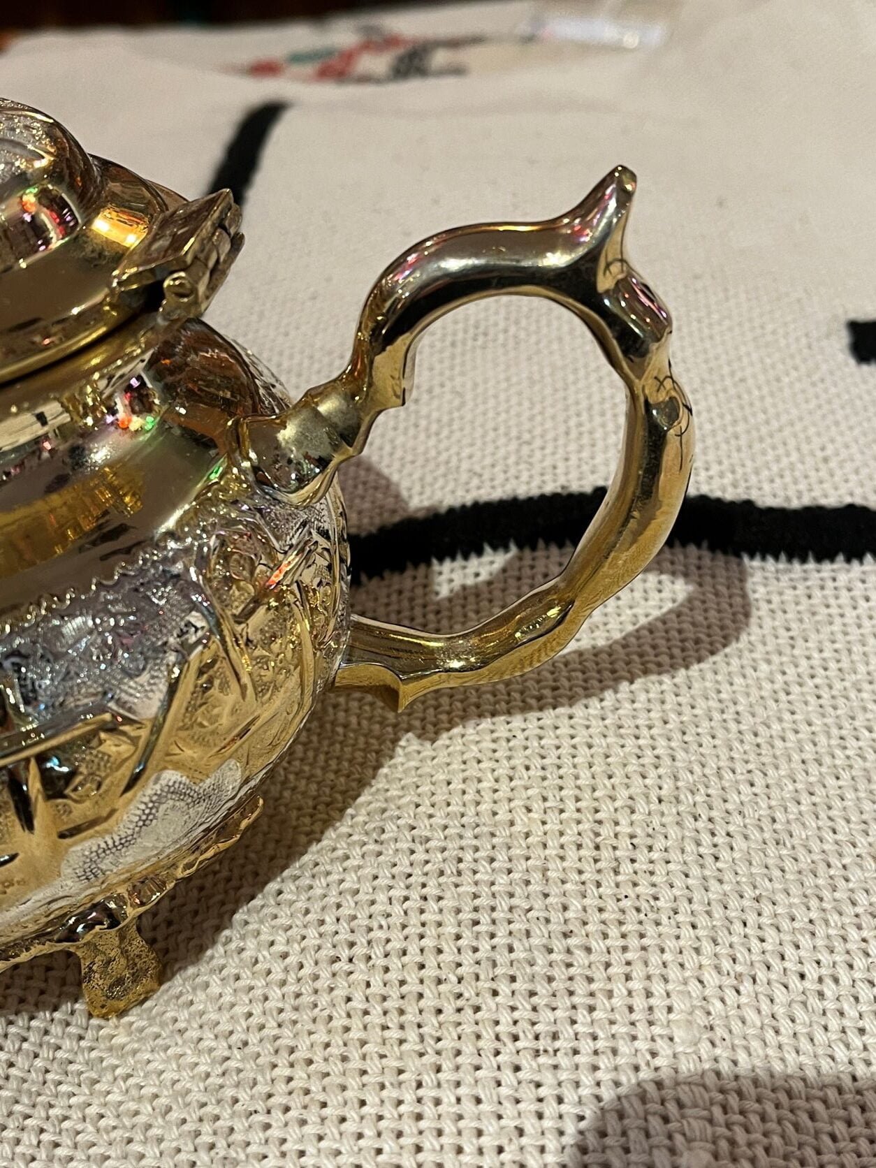 Moroccan teapot for serving tea