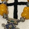 collier ambre et croix de sud1 collier marocain en ambre et croix de sud