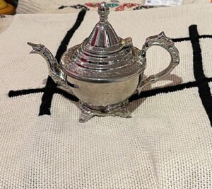 small luxury Moroccan teapot