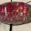 verres a the marocains montreal servez votre the avec ces verres marocains de couleur rose