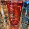 Moroccan hamsa tea glasses