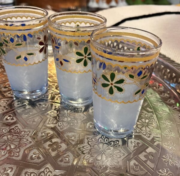 discover these moroccan tea cups in our Moroccan store