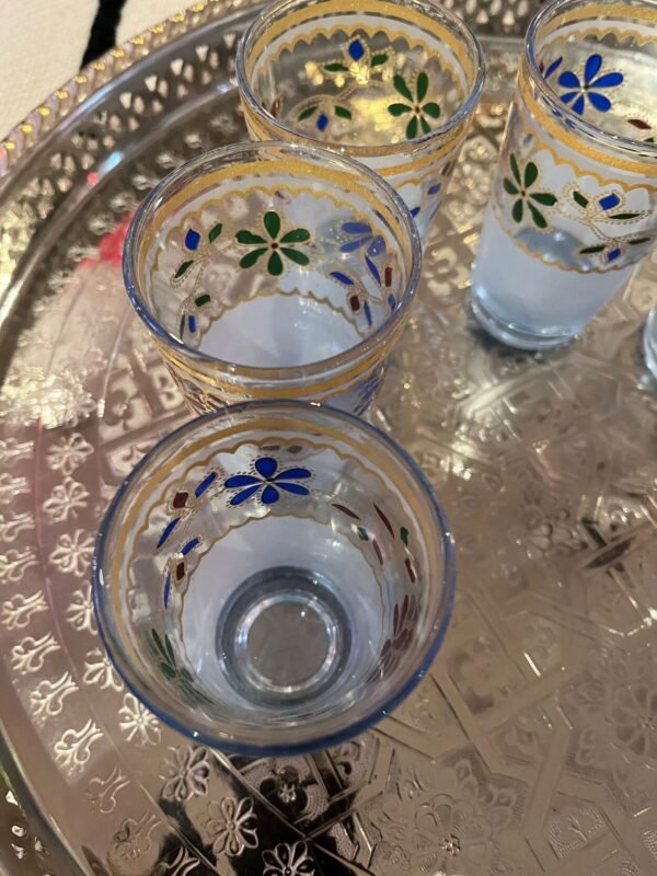 verres a the vendus dans notre boutique marocaine