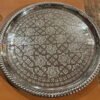 plateau en argent marocain