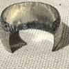 Hammered cuff bracelet