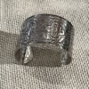 Moroccan silver engraved bracelet