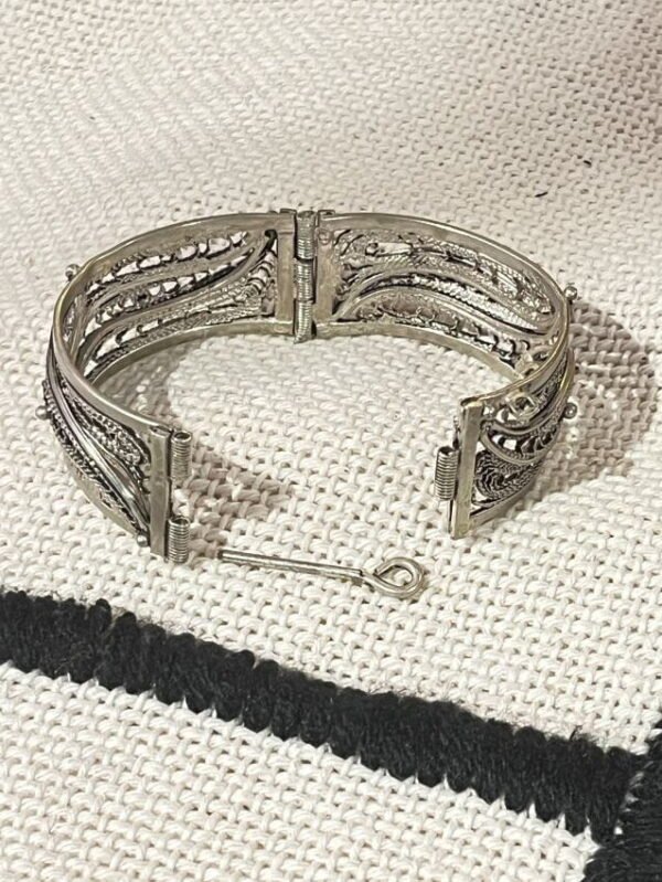 bracelet argent filigree