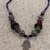 hamsa hand necklace7 colier berbere avec la main