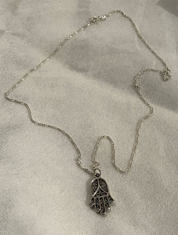 pour vous porter chance khamsa collier