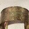 women brass cuff1 bracelet en cuivre