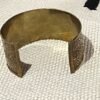 women brass cuff6 bracelet femme en cuivre