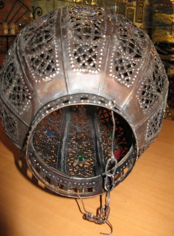 rustique lampe marocaine