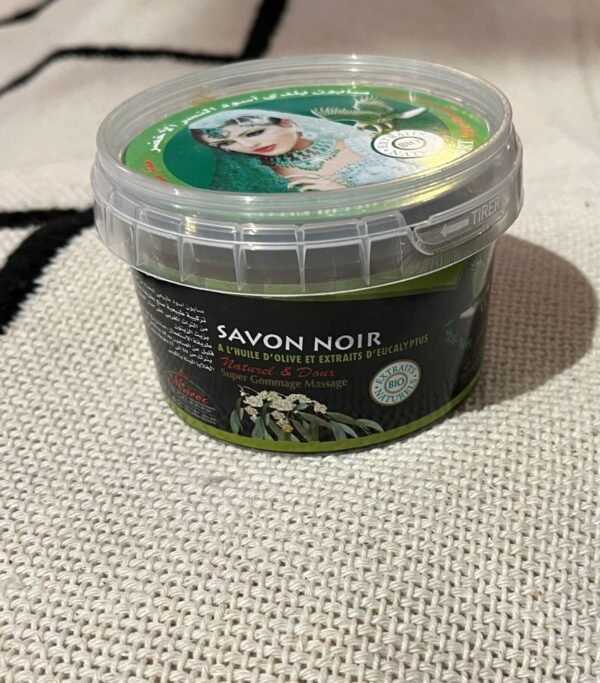 savon noir Montreal pour exfoliation