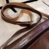 Leather messenger bag for an iPad or tablet