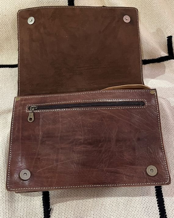 Leather iPad Bag