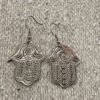 Hamsa earrings
