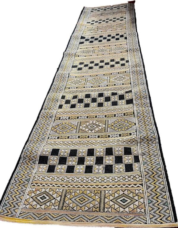 Moroccan runner rug