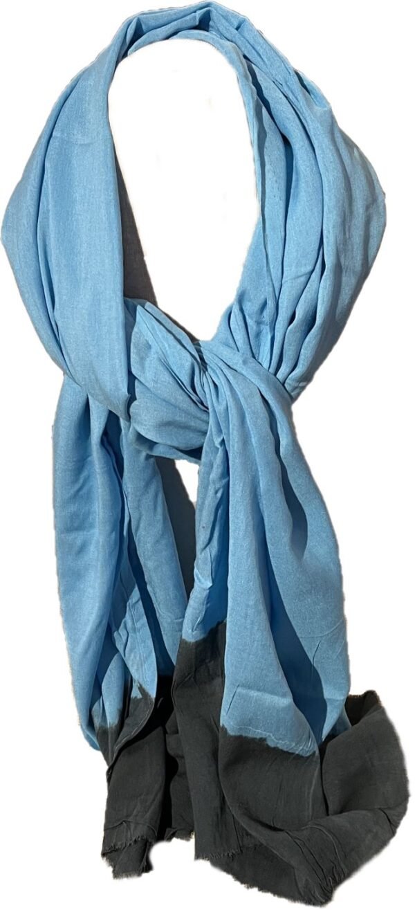 light blue men's scarves