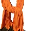 Moroccan orange scarf