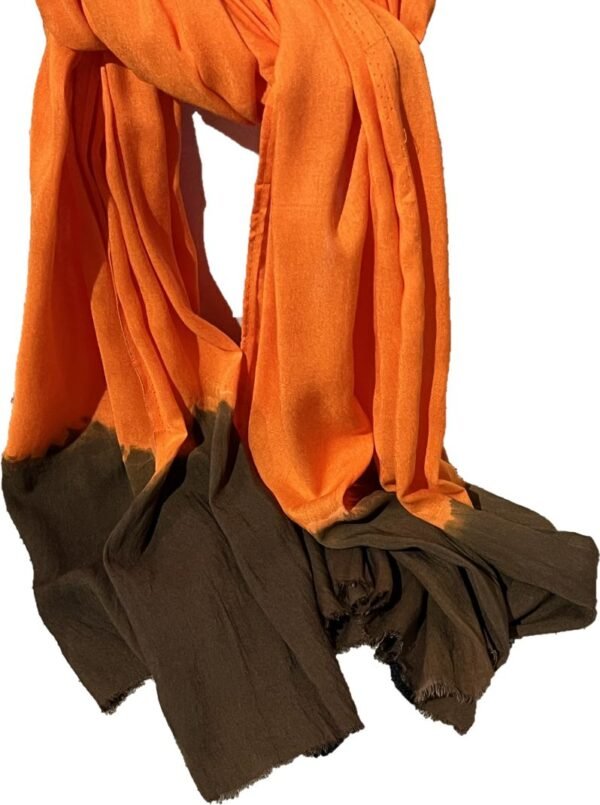 foulard orange maroc