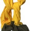 moroccan yellow scarf chale marocain large de couleur jaune