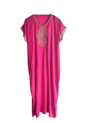 pink hamsa hand design dress pink hamsa hand design dress