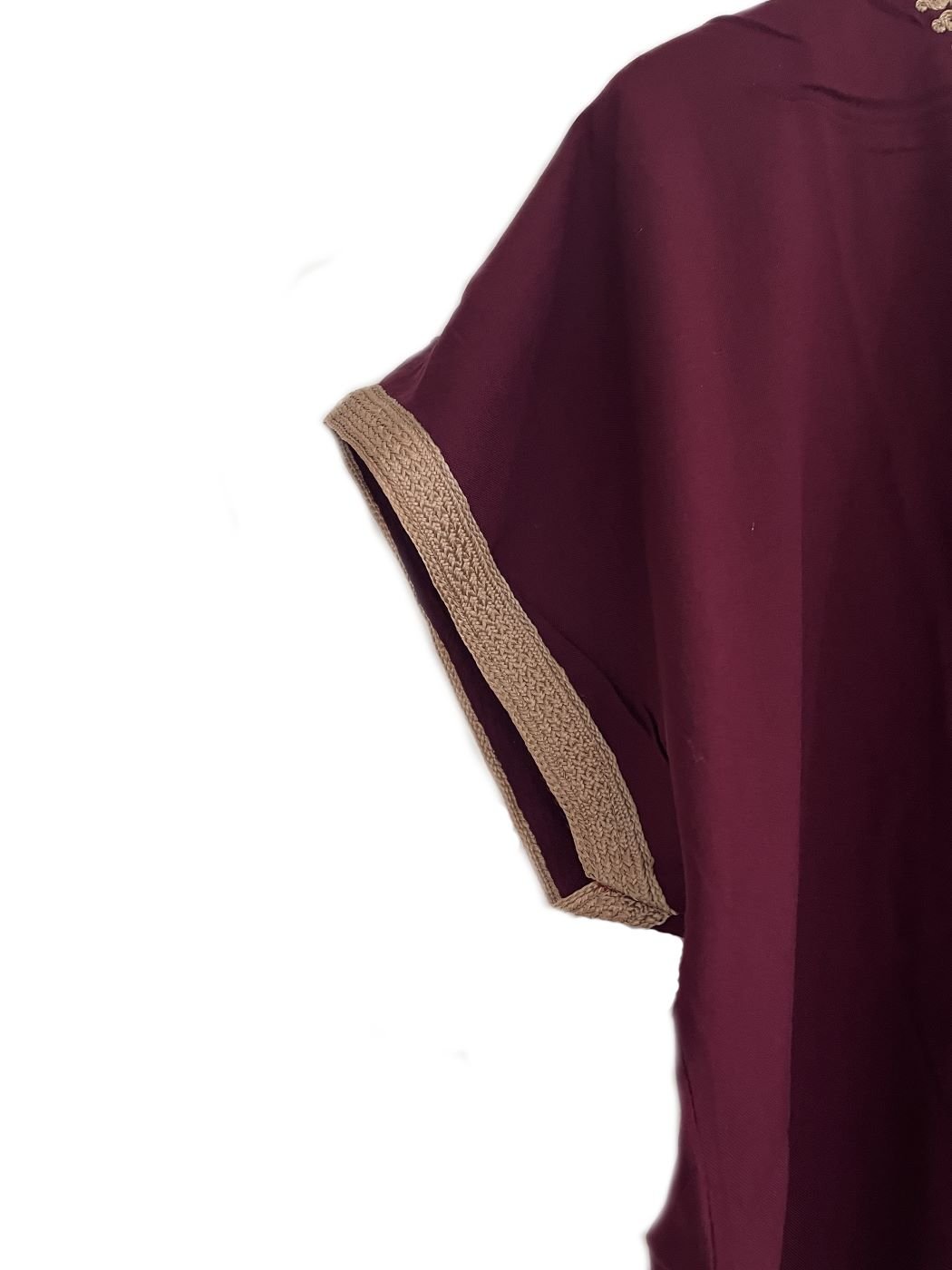 red Hamsa embroidered caftan2 khamsa vetement