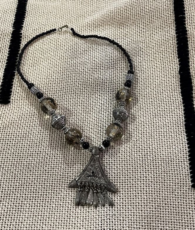 triangle necklace pendant