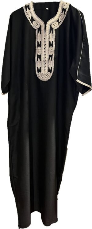 Moroccan black man kaftan