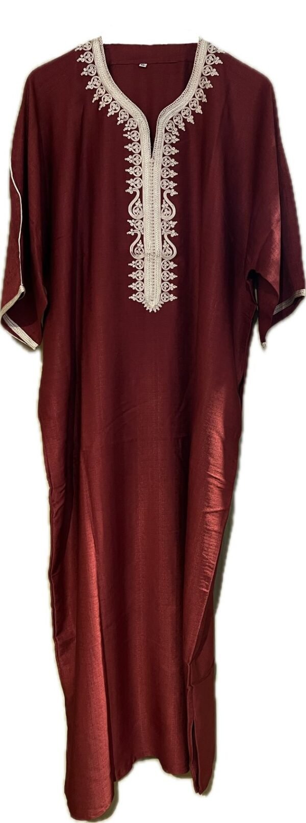 Moroccan red long kaftan