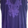 Purple Moroccan kaftan for women3 Purple Moroccan kaftan for women