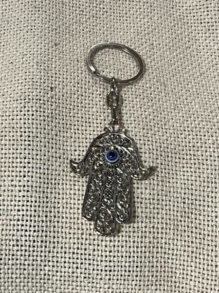 Hamsa hand keychain